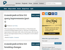 Tablet Screenshot of blog.plataformatec.com.br